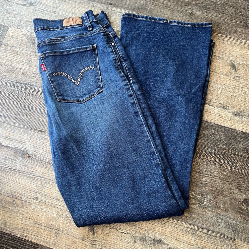 Levi's Blue 512 Bootcut Jeans